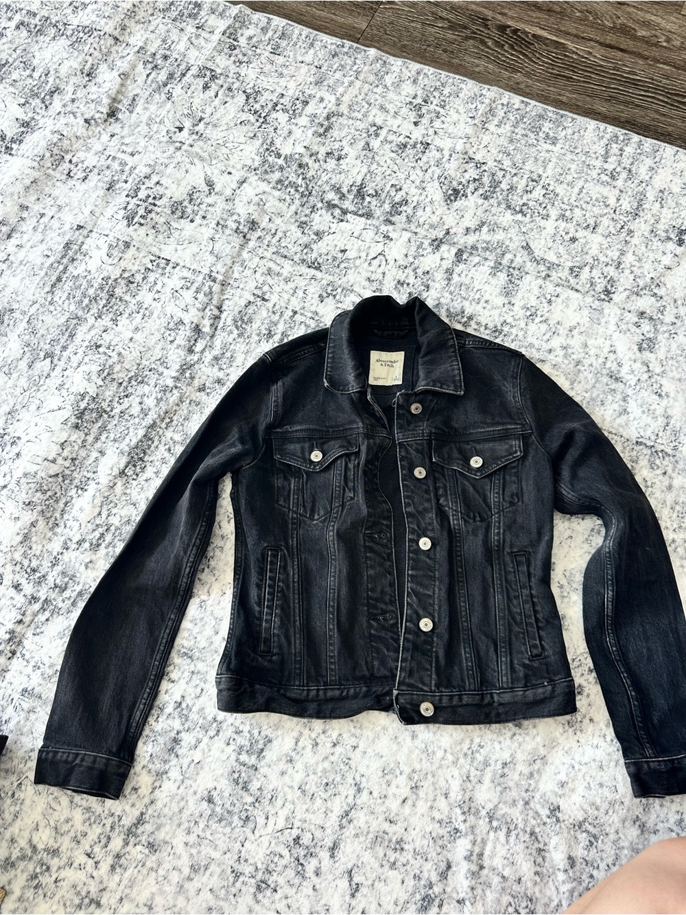 Abercrombie & Fitch Black Women’s Denim Jacket